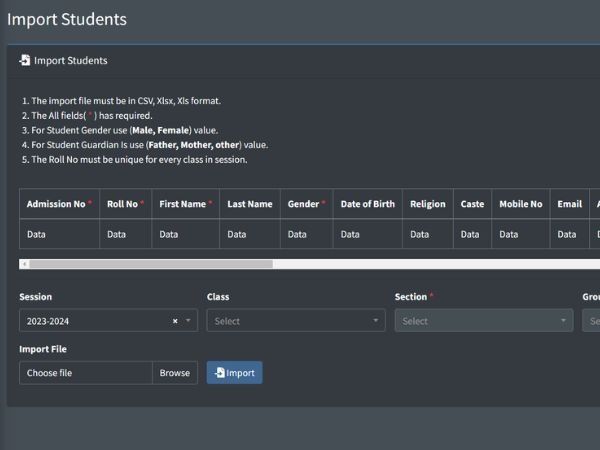 import-export-xlsx