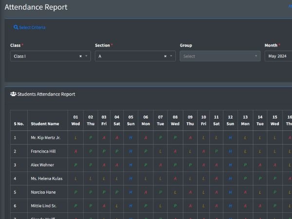 attendance management system
